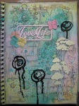 55th birthday ‘year’ party and getting back to an Art Journal page…